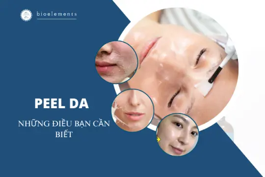 Hiện tượng sau khi peel da: Những điều bạn cần biết
