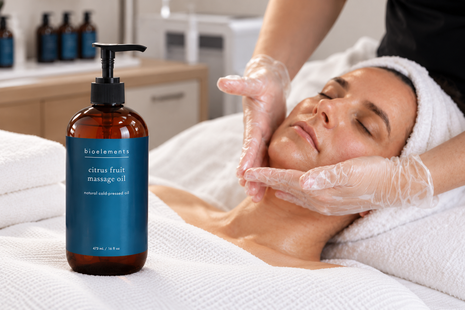 Citrus Fruit Massage Oil