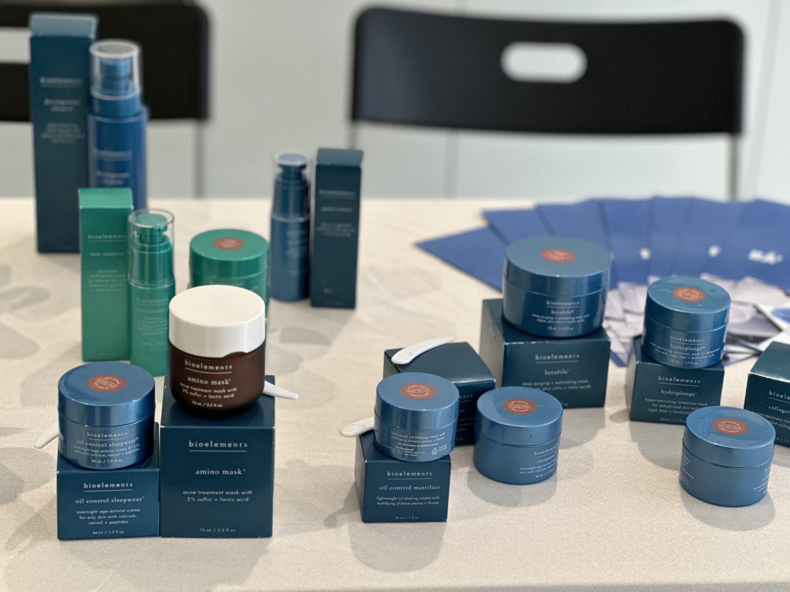 hình ảnh của gian hàng trưng bày Bioelements tại sự kiện DR.LY ngày 24/5/2024