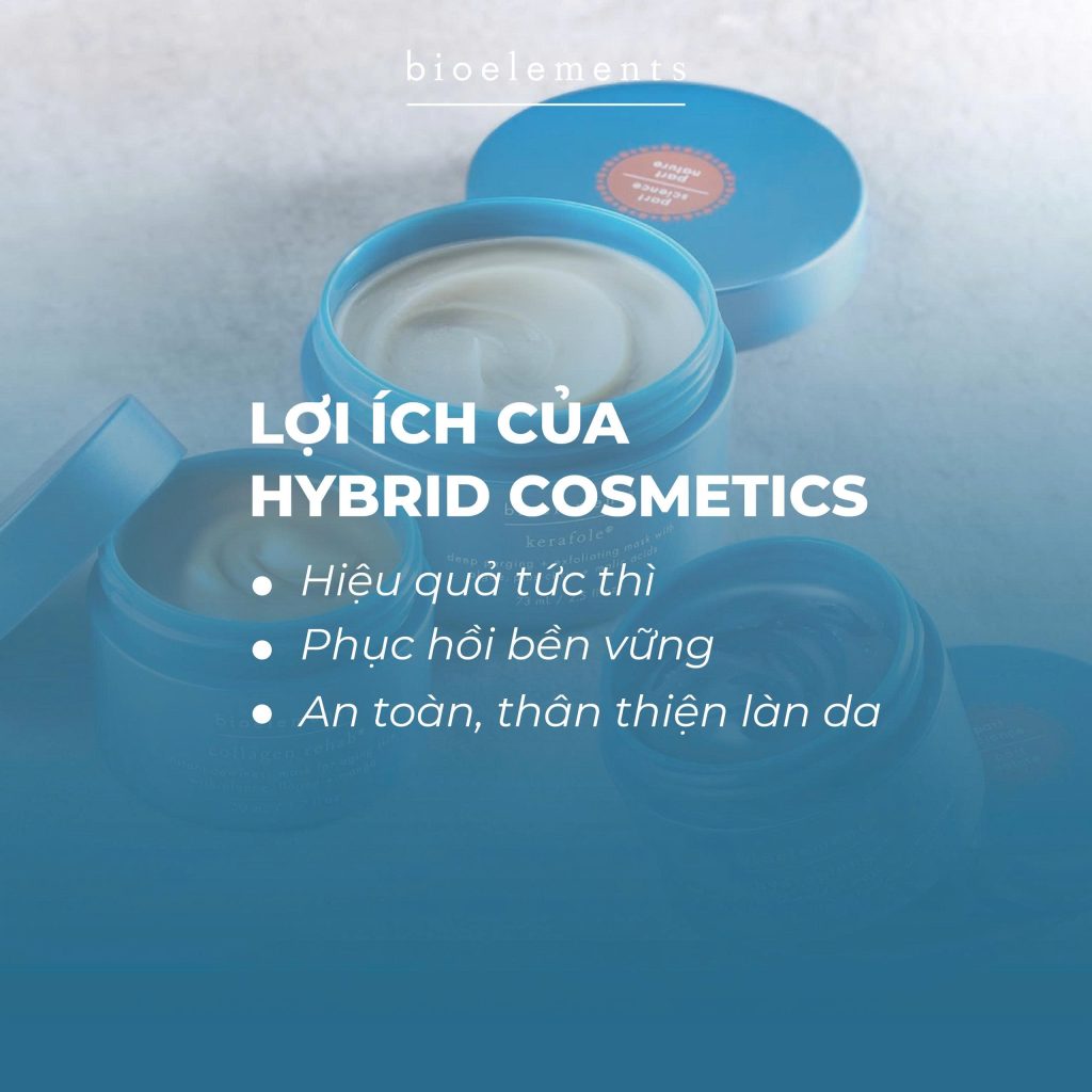 Với Hybrid Cosmetics, làn da được chăm sóc toàn diện trên cả hai bình diện: sinh học và cảm xúc.